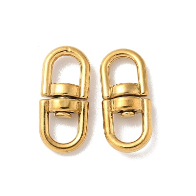 304 Stainless Steel Double Eye Swivel Clasps STAS-L300-011A-G-1