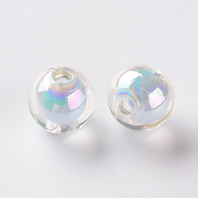 Transparent Acrylic Beads TACR-S152-15B-SS2113-1