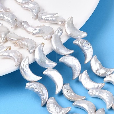Natural Baroque Keshi Pearl Beads Strands PEAR-N020-P06-01A-1