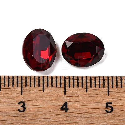 Glass Rhinestone Cabochons RGLA-A026-06A-208-1