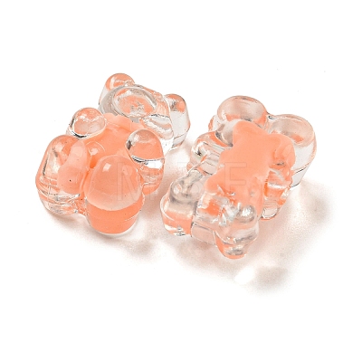 Transparent Acrylic Beads OACR-A027-11G-1