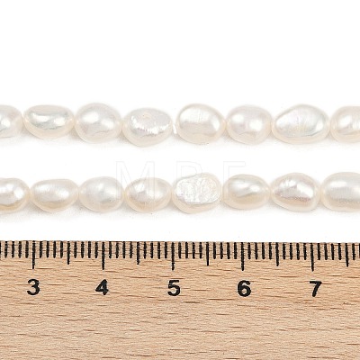 Natural Cultured Freshwater Pearl Beads Strands PEAR-P064-20H-06A-1