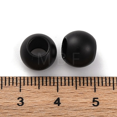 201 Stainless Steel European Beads STAS-N020-03-10mm-EB-1