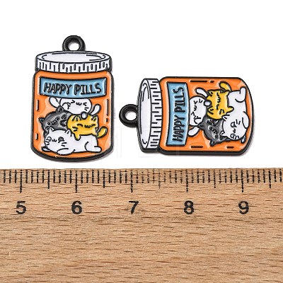 Alloy Enamel Pendants FIND-H069-03C-EB-1