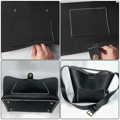 DIY Imitation Leather Handbag Making Kit DIY-WH0401-70A-1