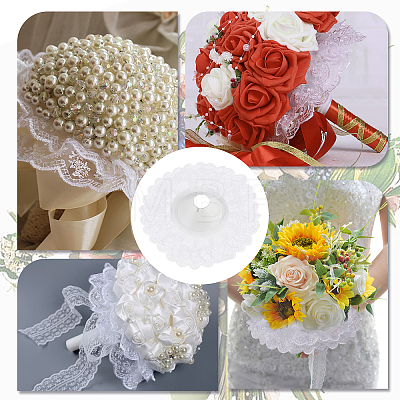  Lace Bouquet Collar AJEW-NB0003-12A-1