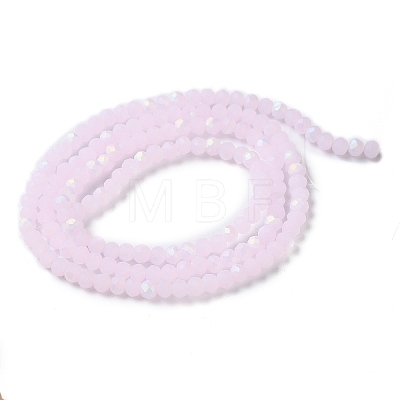 Imitation Jade Glass Beads Strands X1-EGLA-A034-J2mm-MB02-1