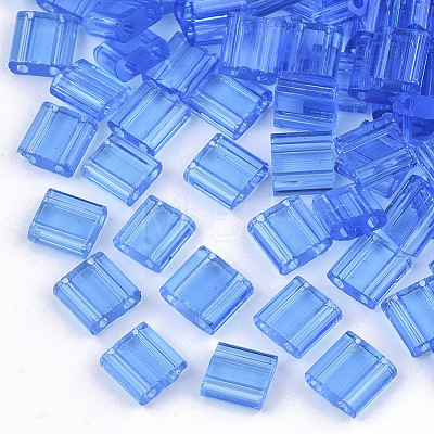 2-Hole Glass Seed Beads SEED-T003-01C-06-1