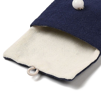 Burlap Packing Button Pouches Bags AJEW-Z015-02E-1