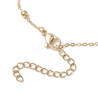 Electroplated Raw Natural Quartz Pendant Necklaces NJEW-JN04968-1