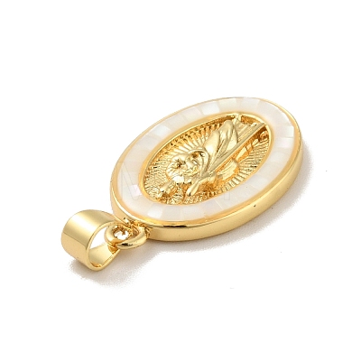 Brass Charms KK-B059-49G-E-1