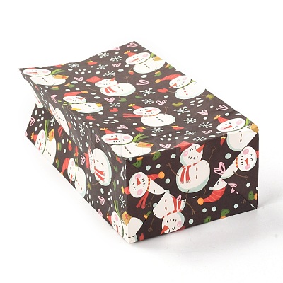 Christmas Theme Rectangle Paper Bags CARB-G006-01F-1