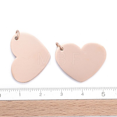201 Stainless Steel Stamping Blank Tag Pendants STAS-S105-T619-3-1