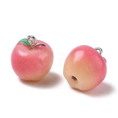 Opaque Resin Imitation Fruit Pendants RE-CBA9CFC-01A-1