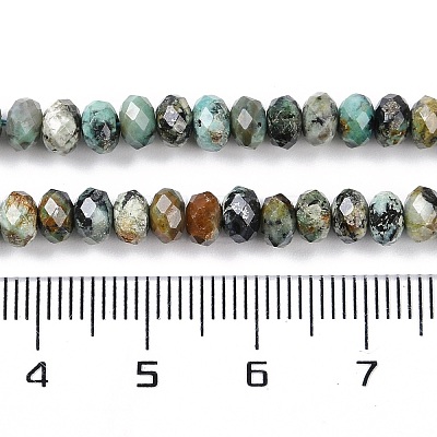 Natural African Turquoise(Jasper) Beads Strands G-N342-28B-1