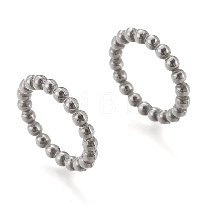 Tarnish Resistant 304 Stainless Steel Linking Rings STAS-L224-055B-P-1