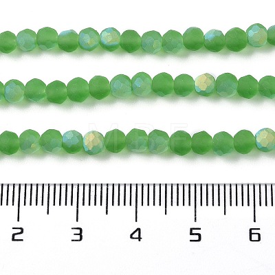 Transparent Glass Beads Strands X1-EGLA-A034-T4mm-MB11-1