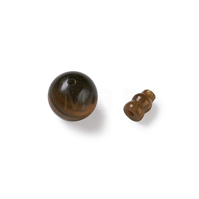 Natural Tiger Eye Buddhist Beads G-TA0001-02A-1
