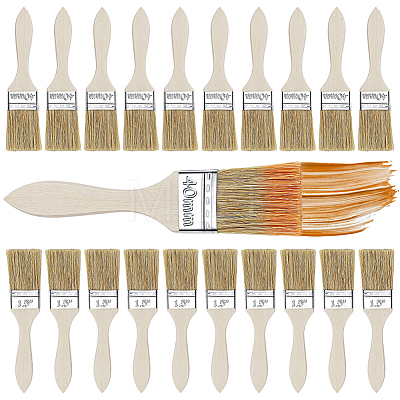 150Pcs Paint Wood Brushes AJEW-WA0003-45-1