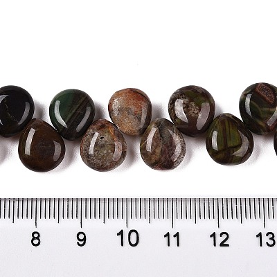 Natural Multi-Color Agate Beads Strands G-T138-126-1