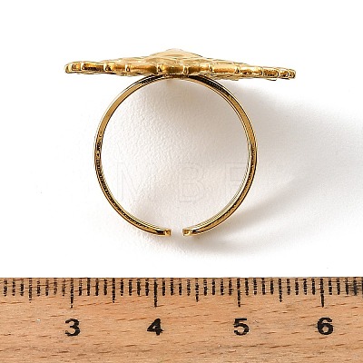 304 Stainless Steel Cuff Open Rings RJEW-H269-01G-1