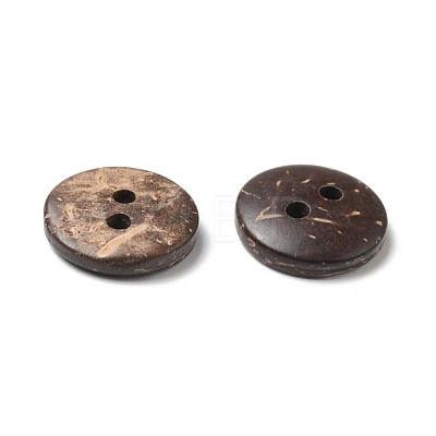 2-Hole Natural Coconut Buttons COCB-G002-03A-1
