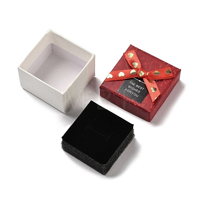 Cardboard Ring Boxes AJEW-Z017-01-1