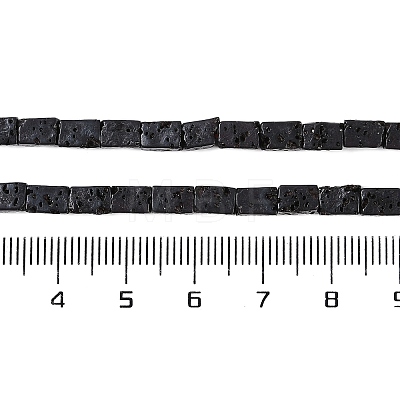 Natural Lava Rock Beads Strands G-A234-B02-01-1