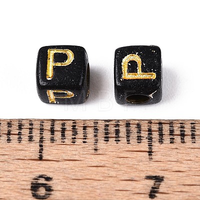 Opaque Acrylic Beads SACR-T035-20P-1