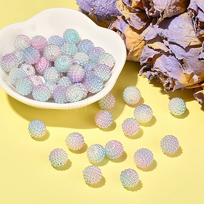 50Pcs Imitation Pearl Acrylic Beads OACR-YW0001-11F-1