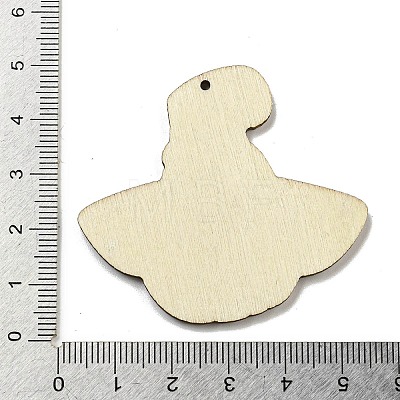 Wood Pendants WOOD-M012-02O-1