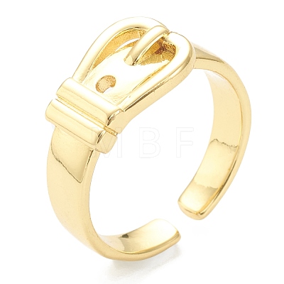 Brass Cuff Rings RJEW-A001-07G-1