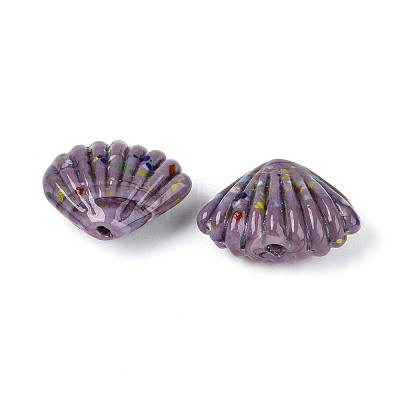Handmade Lampwork Beads Strands X1-LAMP-T026-03E-1