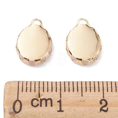 304 Stainless Steel Cabochon Settings STAS-P249-13B-G-1