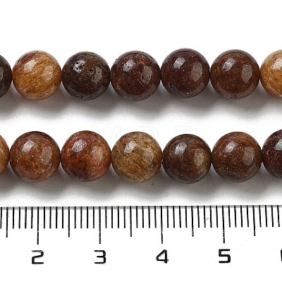 Natural Gemstone Beads Strands G-H045-A01-8MM-1