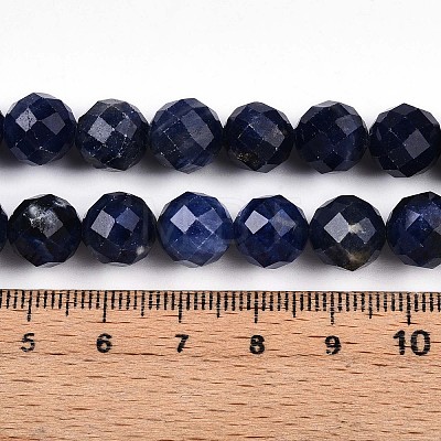 Natural Sodalite Beads Strands G-S345-10mm-26-1