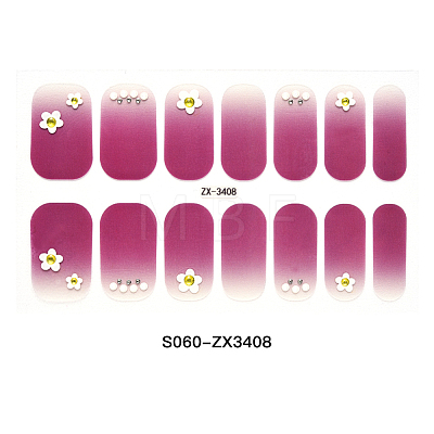 Full Cover Nombre Nail Stickers MRMJ-S060-ZX3408-1