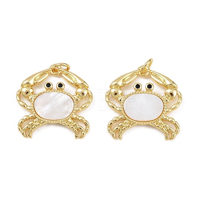 Brass Pendants KK-C109-04G-01-1