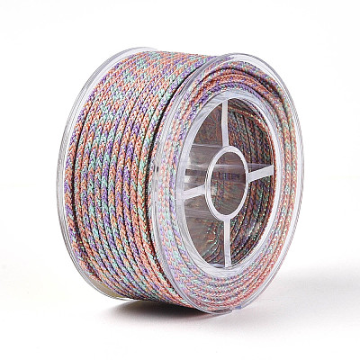 11M Braided Nylon Chinese Knot Cord WCOR-B001-2mm-18-1