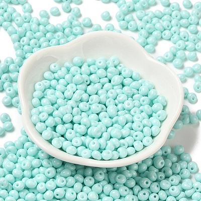 6/0 Opaque Baking Paint Glass Seed Beads X1-SEED-M012-02A-04-1