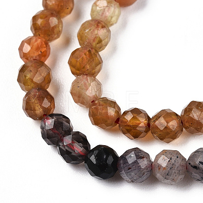 Natural Mixed Gemstone Beads Strands G-D080-A01-01-33-1
