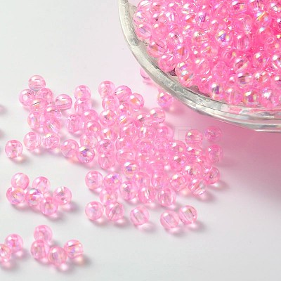 Eco-Friendly Transparent Acrylic Beads LS-PL732-5-1