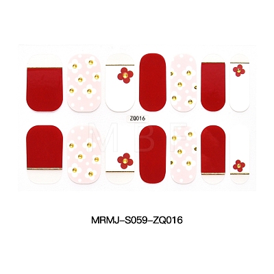 Full Wrap Gradient Nail Polish Stickers MRMJ-S059-ZQ016-1
