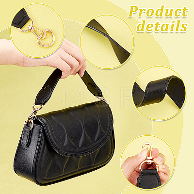 Imitation Leather Bag Handles FIND-WH0037-94G-02-1