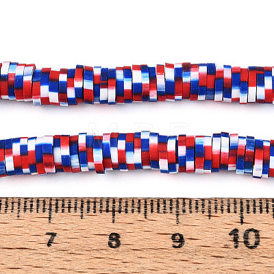 Handmade Polymer Clay Beads Strands CLAY-ZX008-08C-1