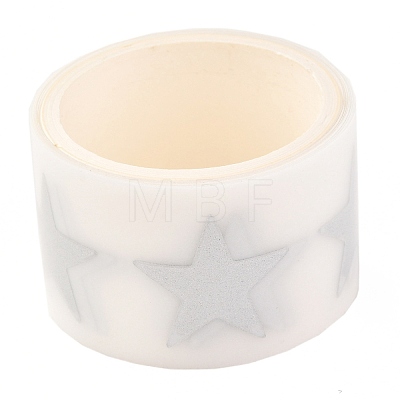 Silver Reflective Tape Stickers DIY-M014-05-1