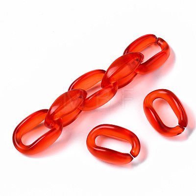 Transparent Acrylic Linking Rings TACR-Q275-001B-1
