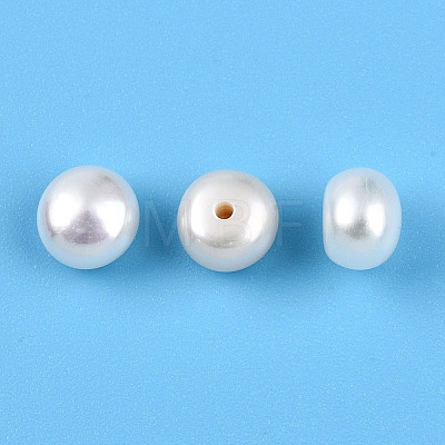 Grade 3A Natural Cultured Freshwater Pearl Beads PEAR-N018-3A-5560A-1