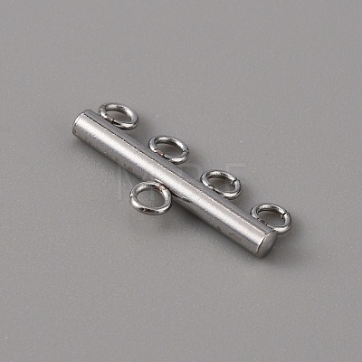 201 Stainless Steel Chandelier Component Links STAS-WH0043-06C-P-1-1
