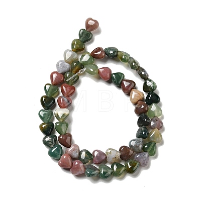 Natural Indian Agate Beads Strands G-B022-08A-1